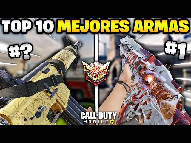 las mejores armas en call of duty mobile descubre cuales te haran imparable
